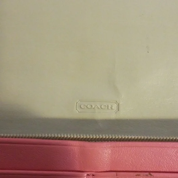 Coach Blush Pink Crossbody Bag and Wallet - Picture 7 of 13